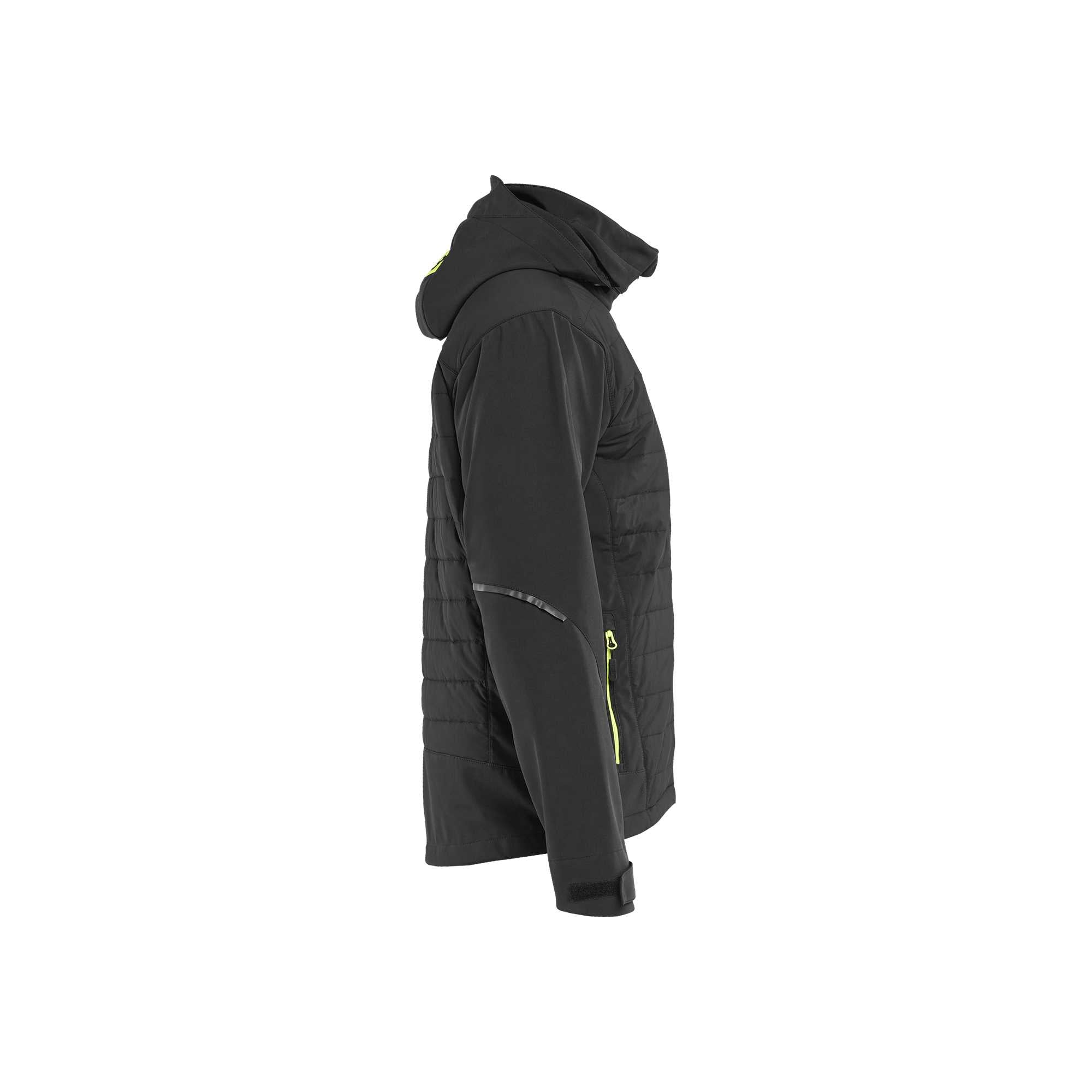 BLAKLADER 47432513 Hybrid Jacket Hi Vis Reflective Softshell Work Jacket MEN - Waterproof